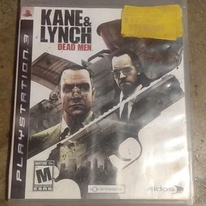 Kane &Lynch Playstation 3 game